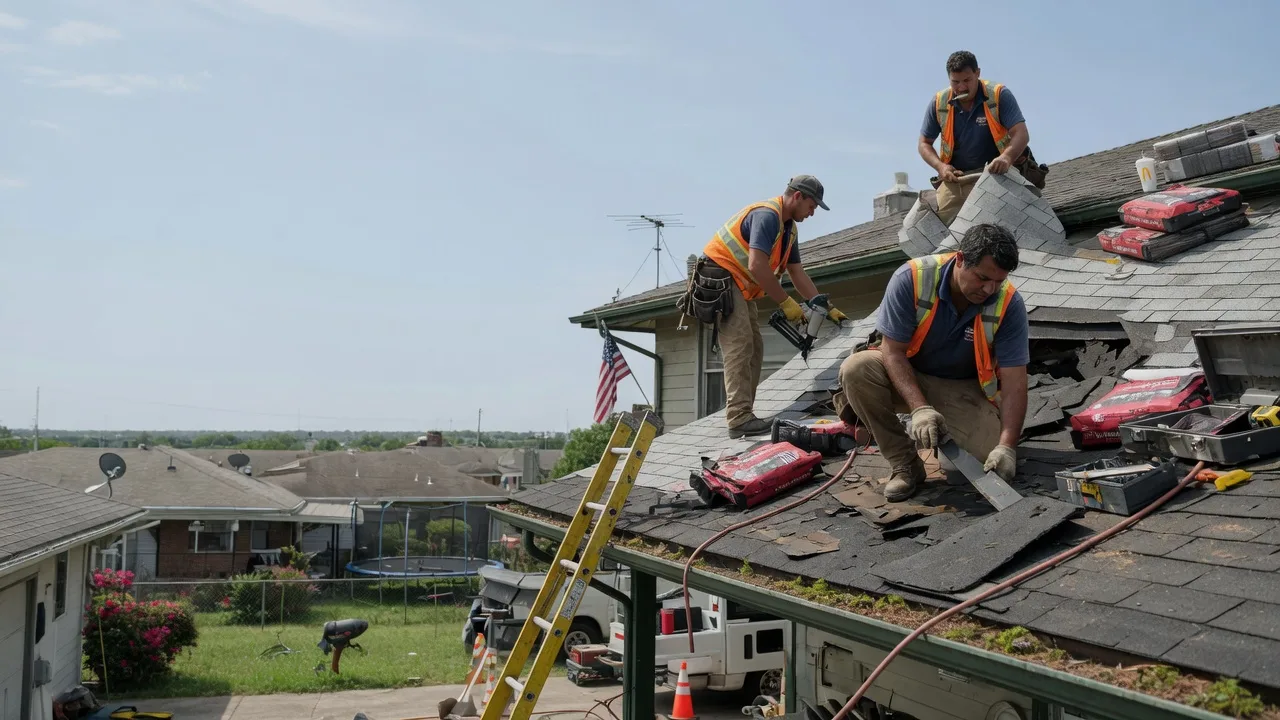 Roof Repair in Bazine, KS near me